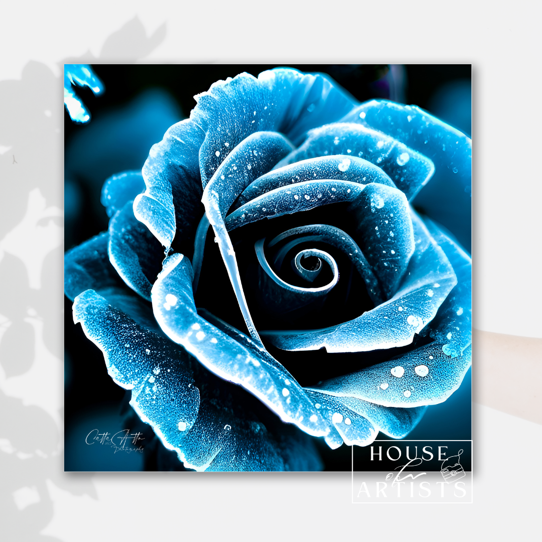 Mix & Match Frozen Roses Prints