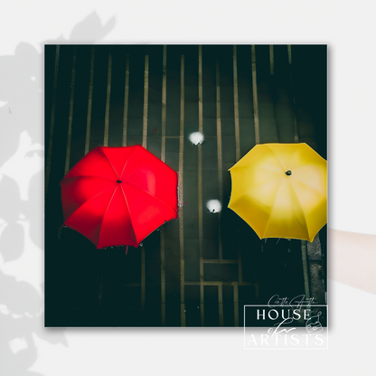 Mix & Match Umbrellas Cityscape Prints