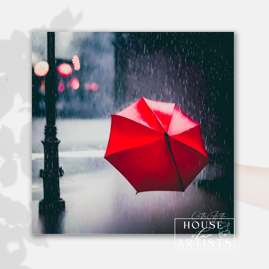 Mix & Match Umbrellas Cityscape Prints