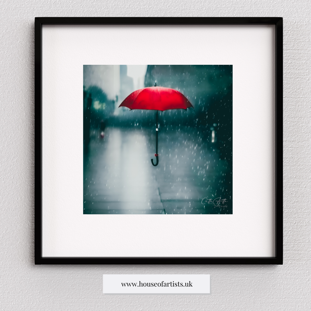 Mix & Match Umbrellas Cityscape Prints