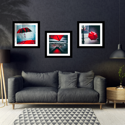 Mix & Match Umbrellas Cityscape Prints