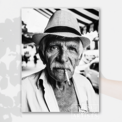 Through the Life in Monochrome Print