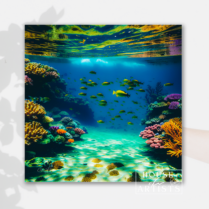 Underwater Scene Print