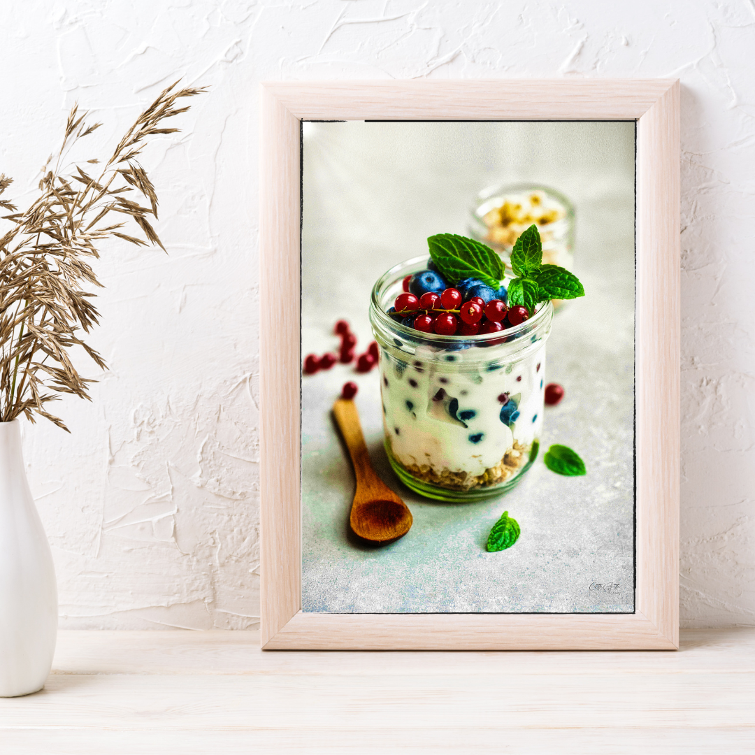 Yogurt Jar Print