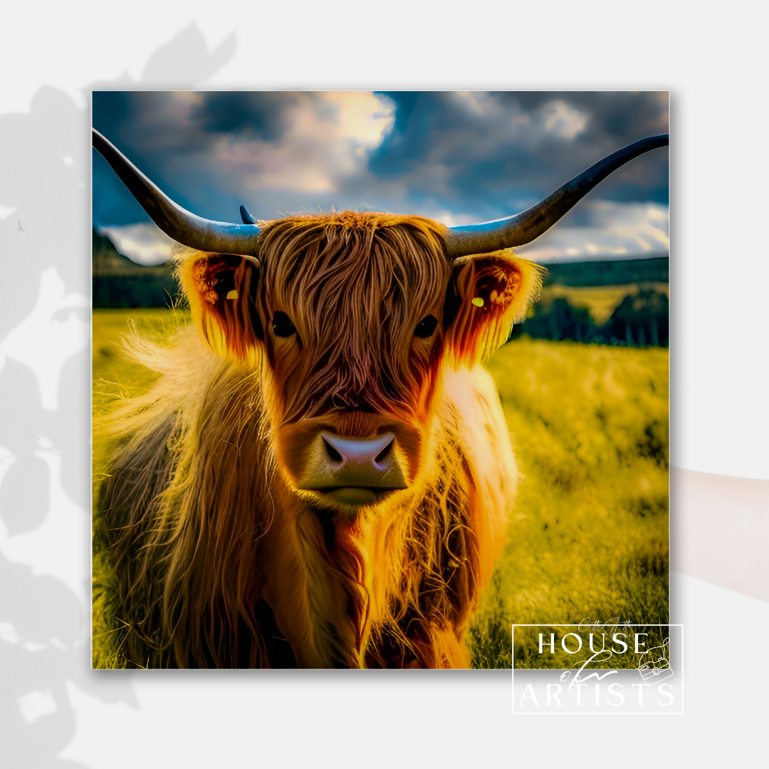 Meet Ferdinand the Highland Cow Print